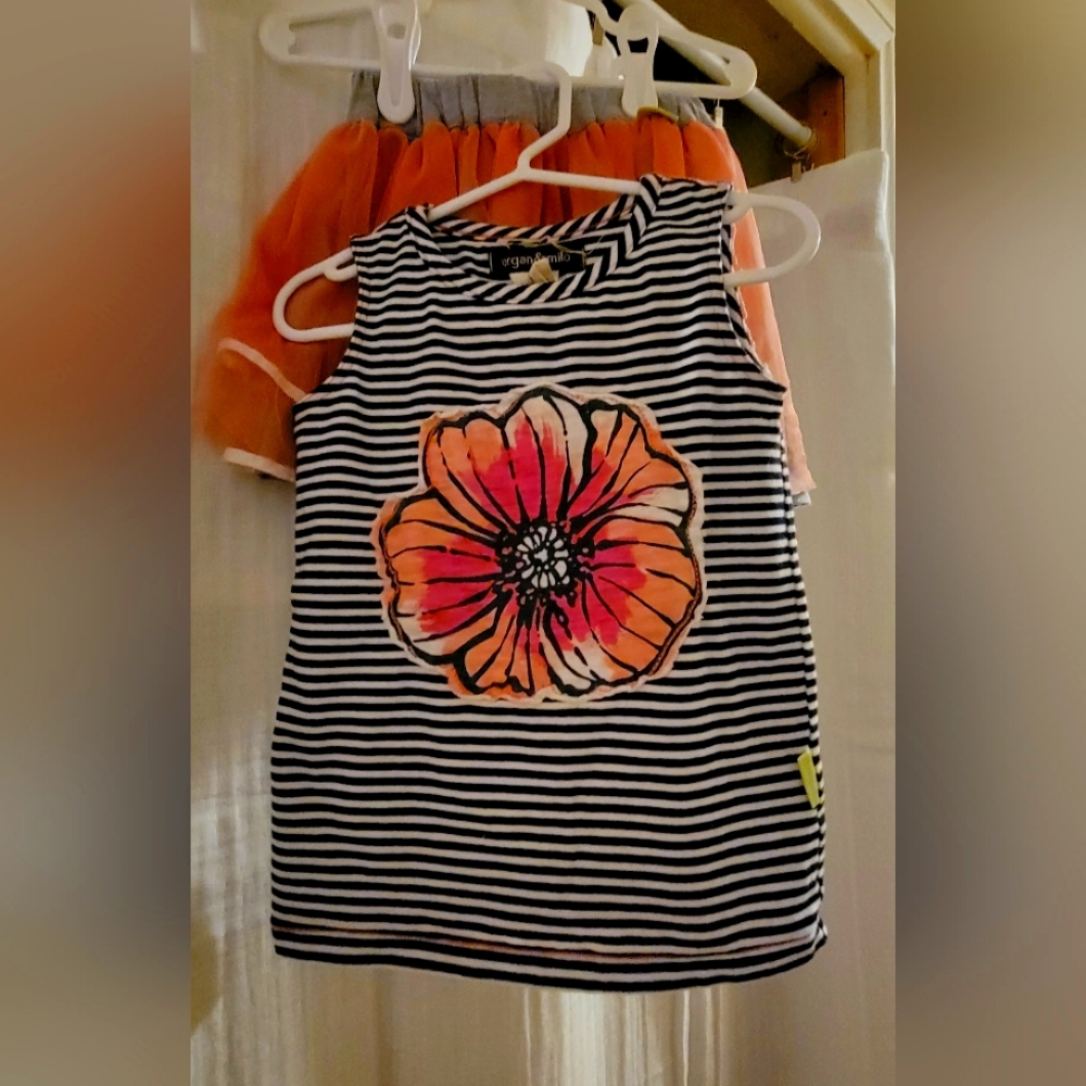 Morgan & Milo two pieces top/tutu